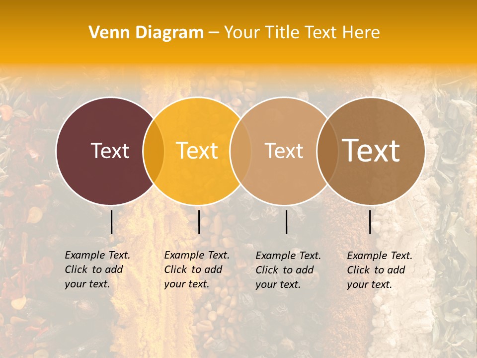 Garlic Powder Asian Food Chillies PowerPoint Template