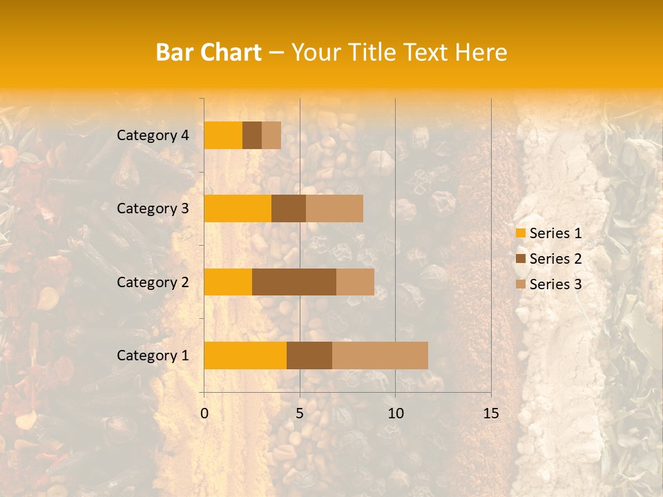 Garlic Powder Asian Food Chillies PowerPoint Template