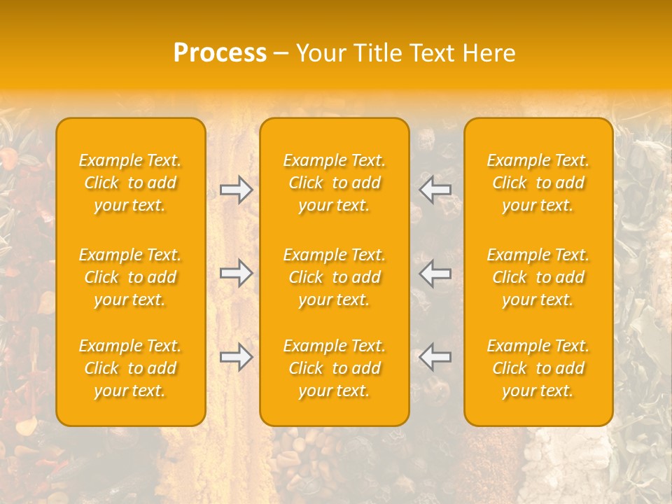 Garlic Powder Asian Food Chillies PowerPoint Template