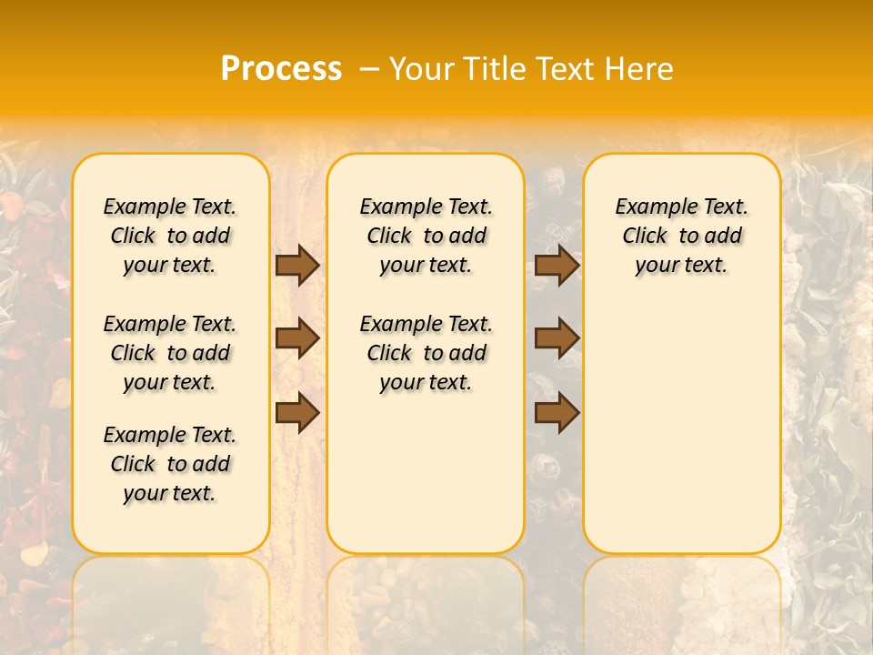 Garlic Powder Asian Food Chillies PowerPoint Template