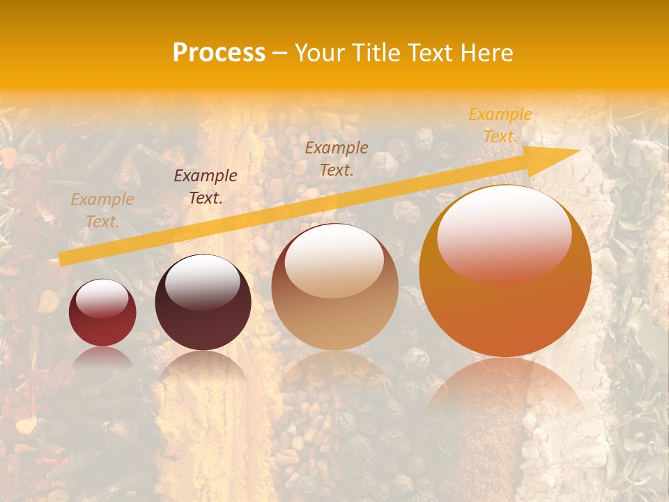 Garlic Powder Asian Food Chillies PowerPoint Template