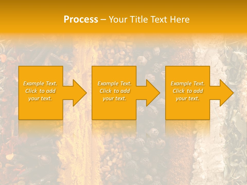 Garlic Powder Asian Food Chillies PowerPoint Template