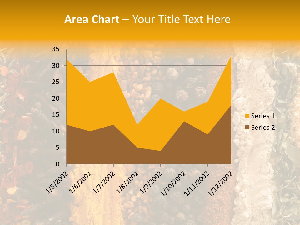 Garlic Powder Asian Food Chillies PowerPoint Template