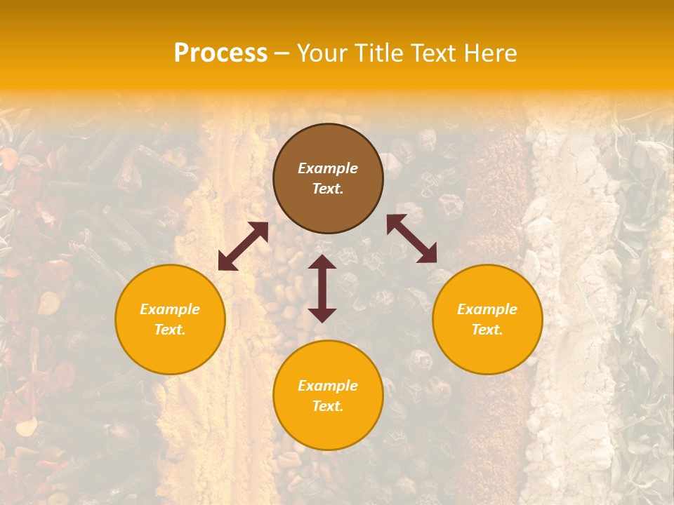 Garlic Powder Asian Food Chillies PowerPoint Template