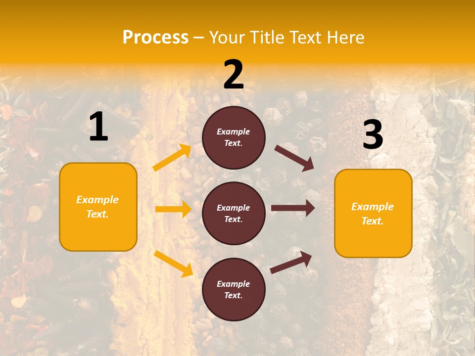 Garlic Powder Asian Food Chillies PowerPoint Template