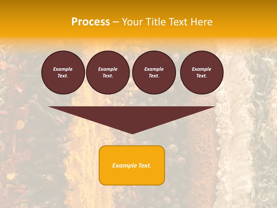 Garlic Powder Asian Food Chillies PowerPoint Template