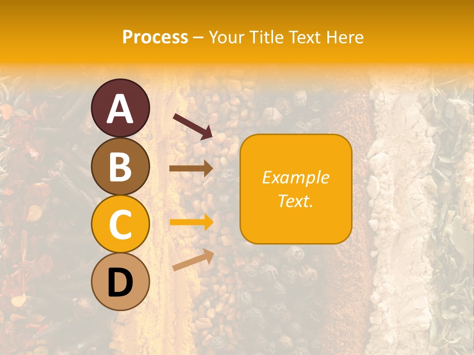 Garlic Powder Asian Food Chillies PowerPoint Template