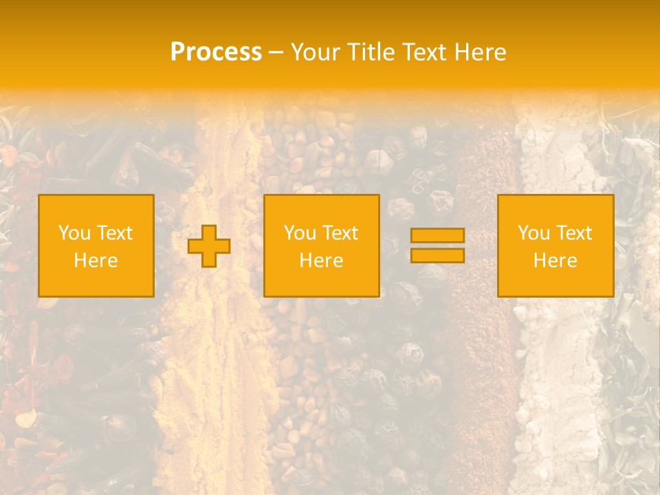 Garlic Powder Asian Food Chillies PowerPoint Template