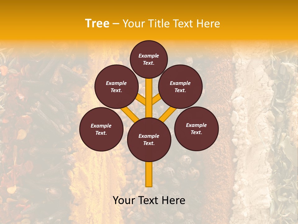 Garlic Powder Asian Food Chillies PowerPoint Template