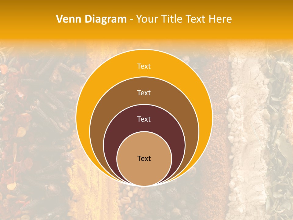 Garlic Powder Asian Food Chillies PowerPoint Template