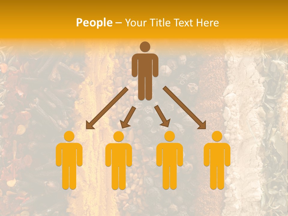 Garlic Powder Asian Food Chillies PowerPoint Template