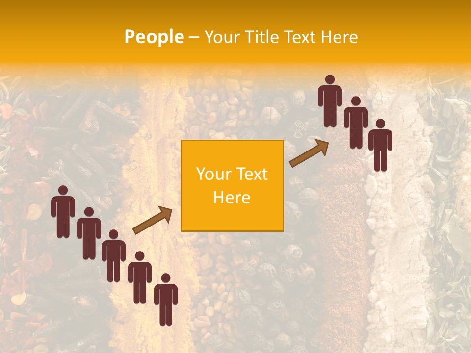 Garlic Powder Asian Food Chillies PowerPoint Template