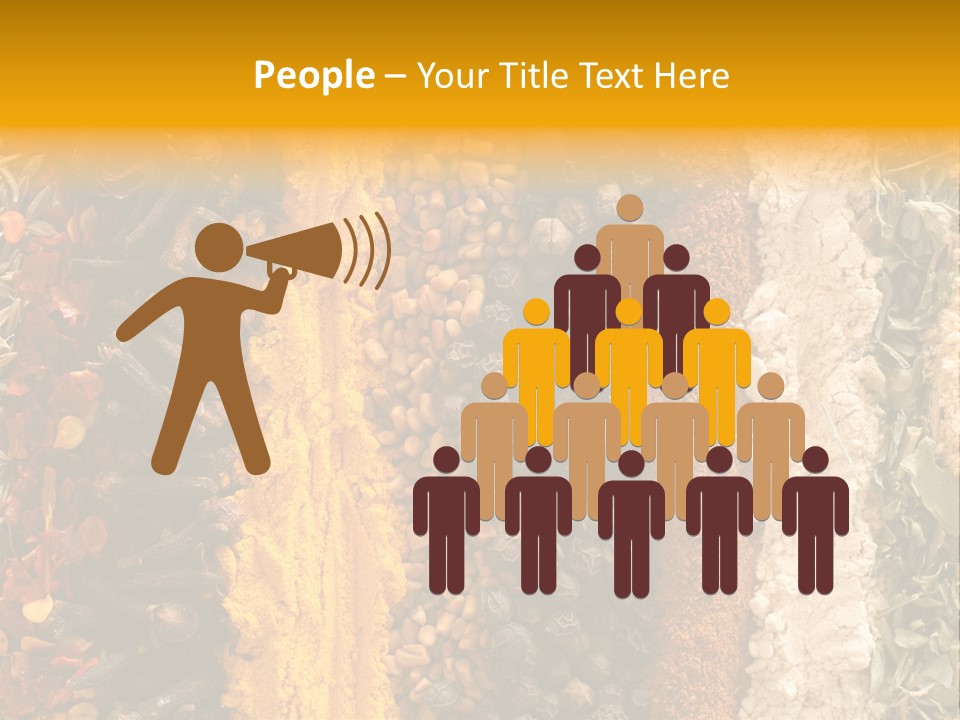 Garlic Powder Asian Food Chillies PowerPoint Template