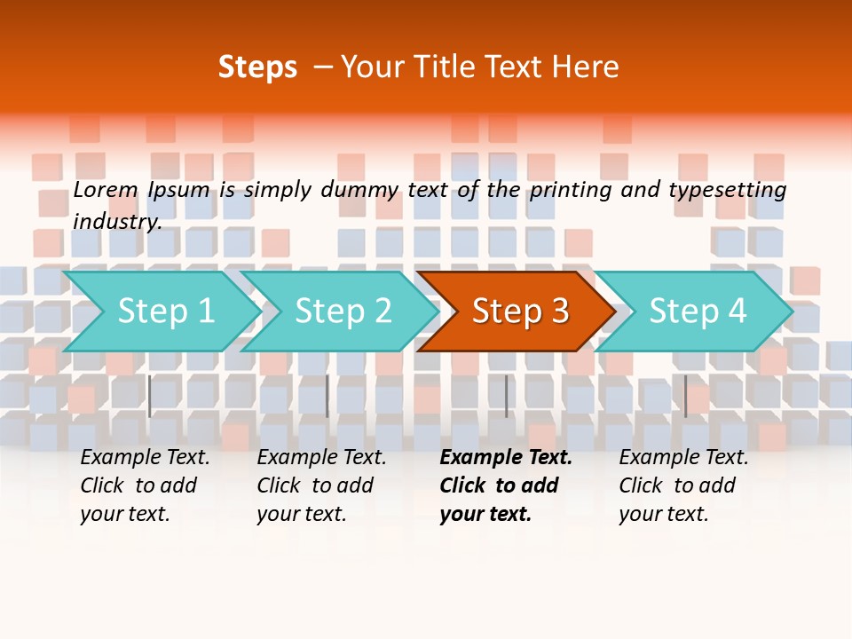 Reflect Mix Song PowerPoint Template