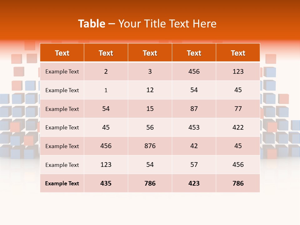 Reflect Mix Song PowerPoint Template