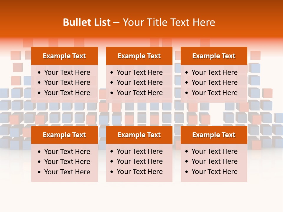 Reflect Mix Song PowerPoint Template