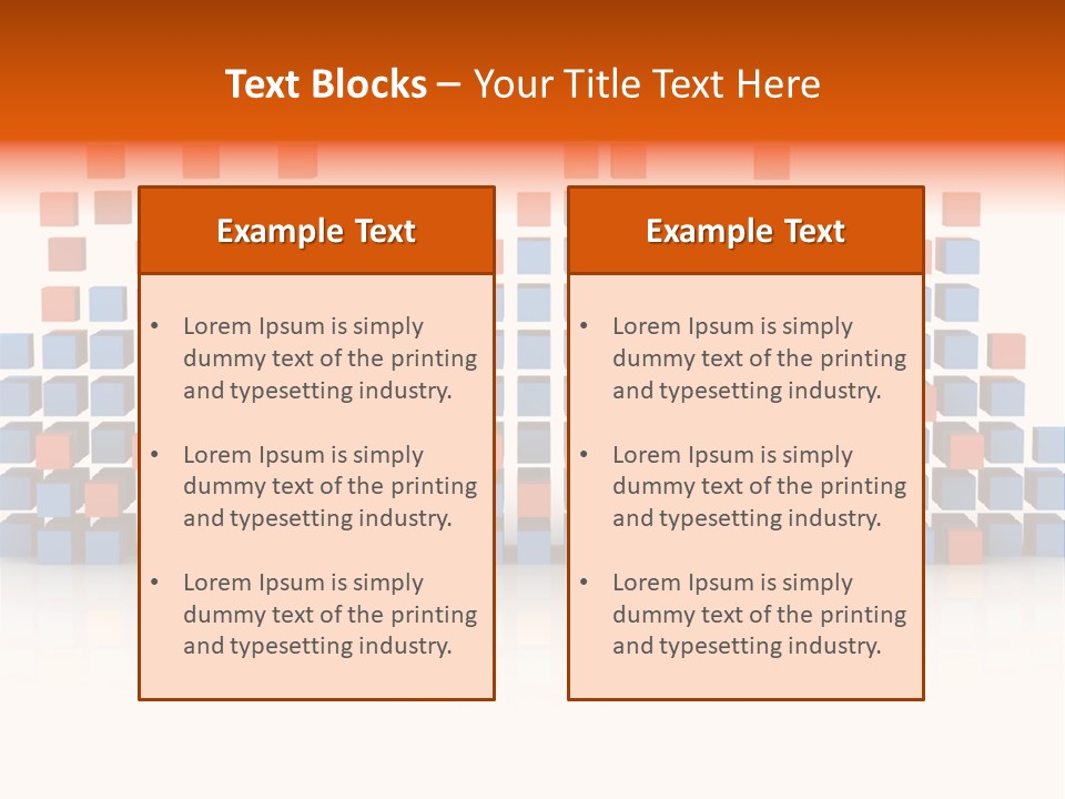 Reflect Mix Song PowerPoint Template