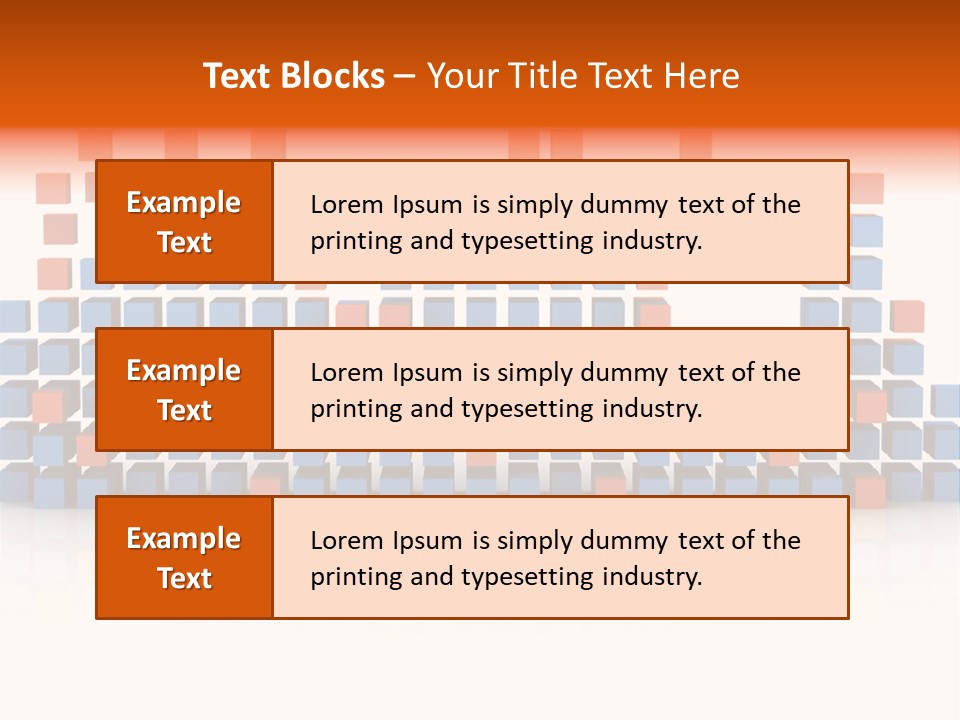 Reflect Mix Song PowerPoint Template