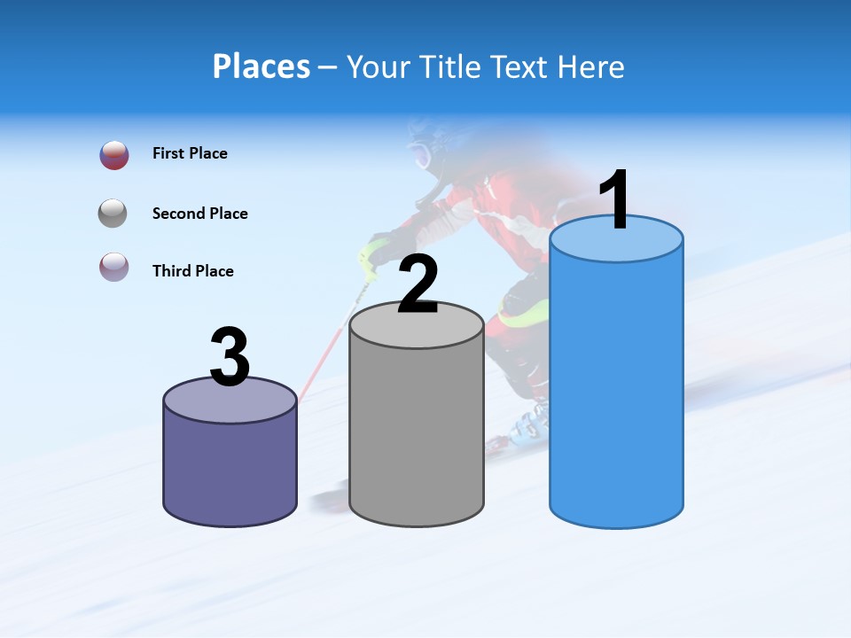 Slope Attention Energy PowerPoint Template