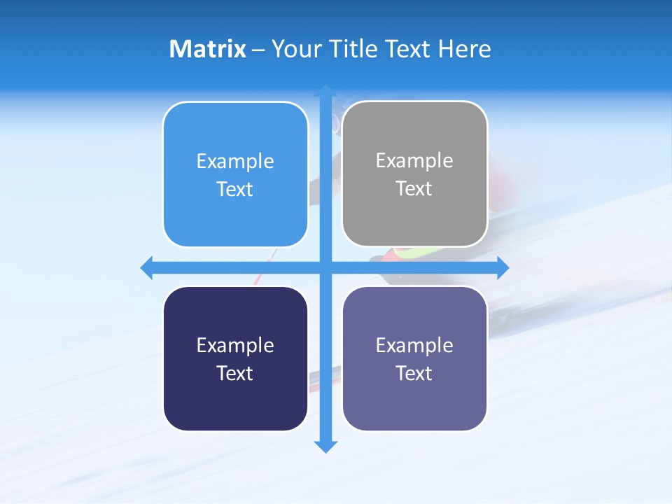 Slope Attention Energy PowerPoint Template