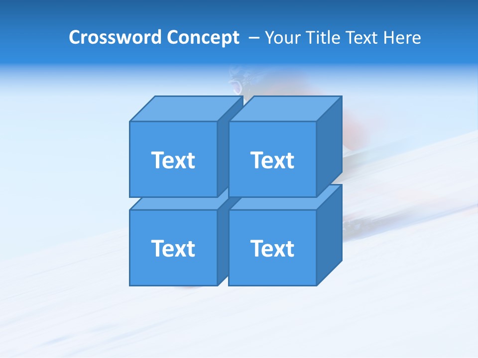 Slope Attention Energy PowerPoint Template