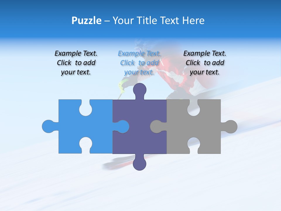 Slope Attention Energy PowerPoint Template