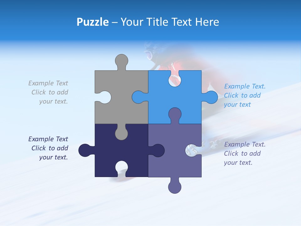 Slope Attention Energy PowerPoint Template