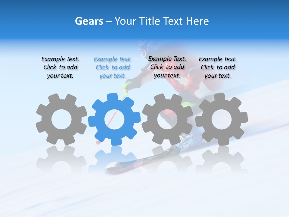 Slope Attention Energy PowerPoint Template