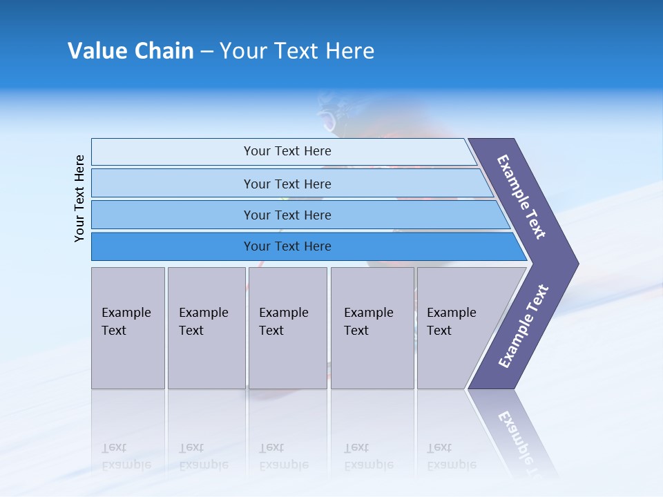 Slope Attention Energy PowerPoint Template