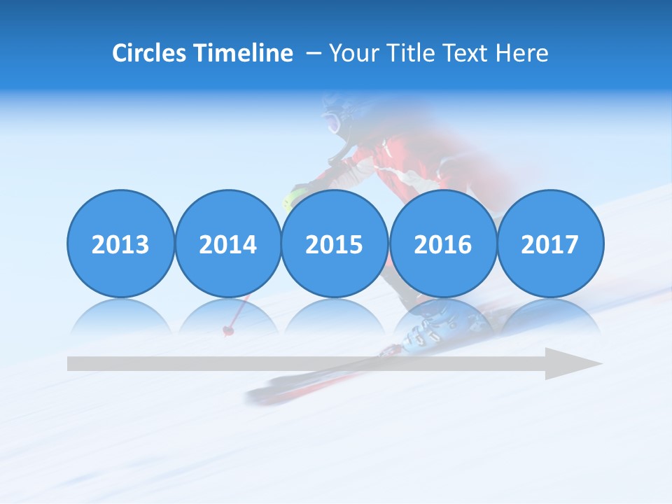 Slope Attention Energy PowerPoint Template