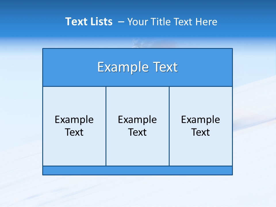 Slope Attention Energy PowerPoint Template