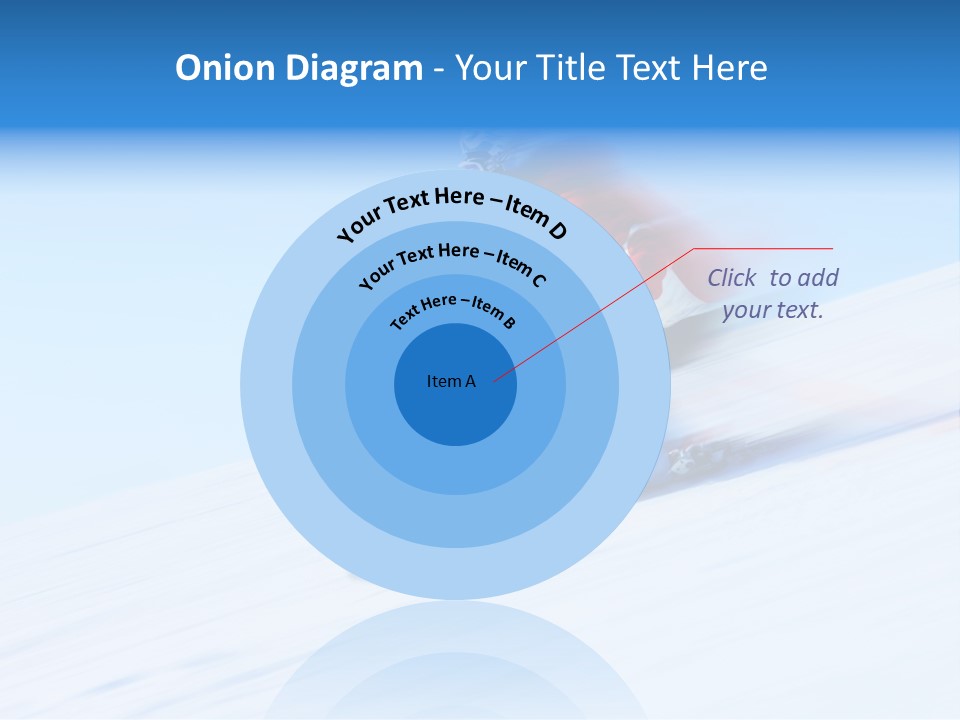 Slope Attention Energy PowerPoint Template