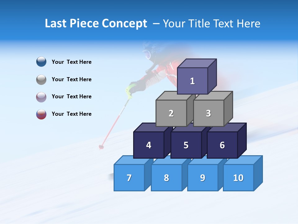 Slope Attention Energy PowerPoint Template