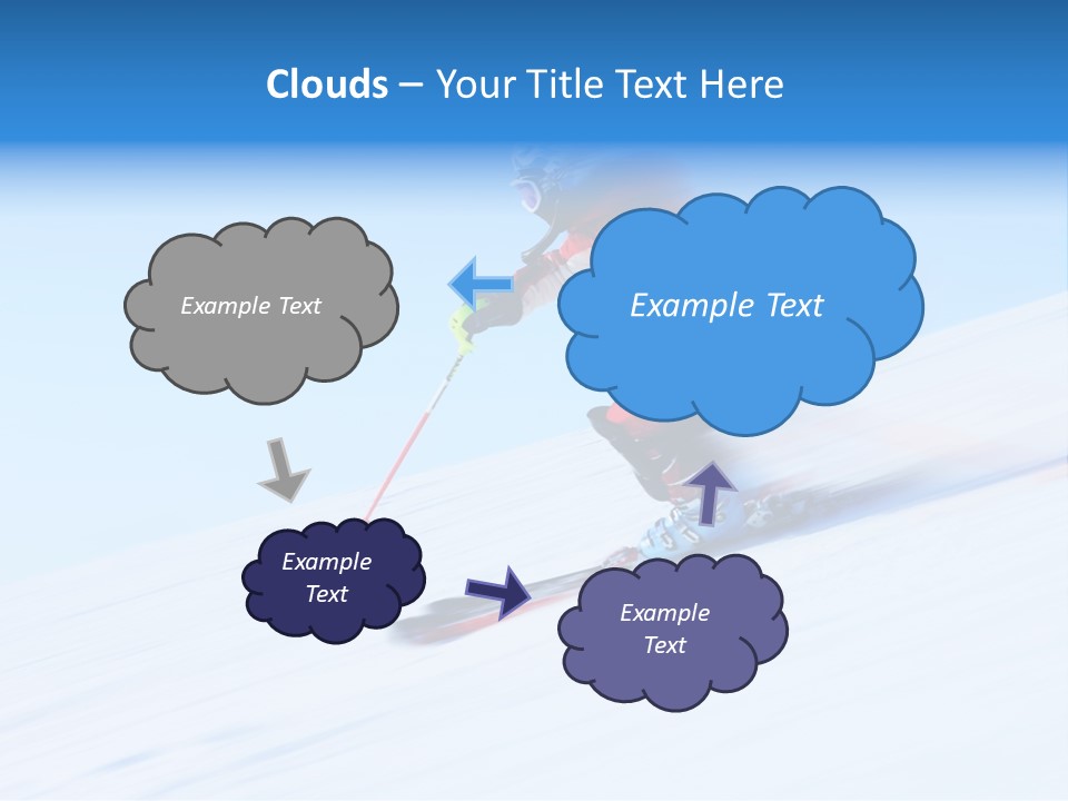 Slope Attention Energy PowerPoint Template
