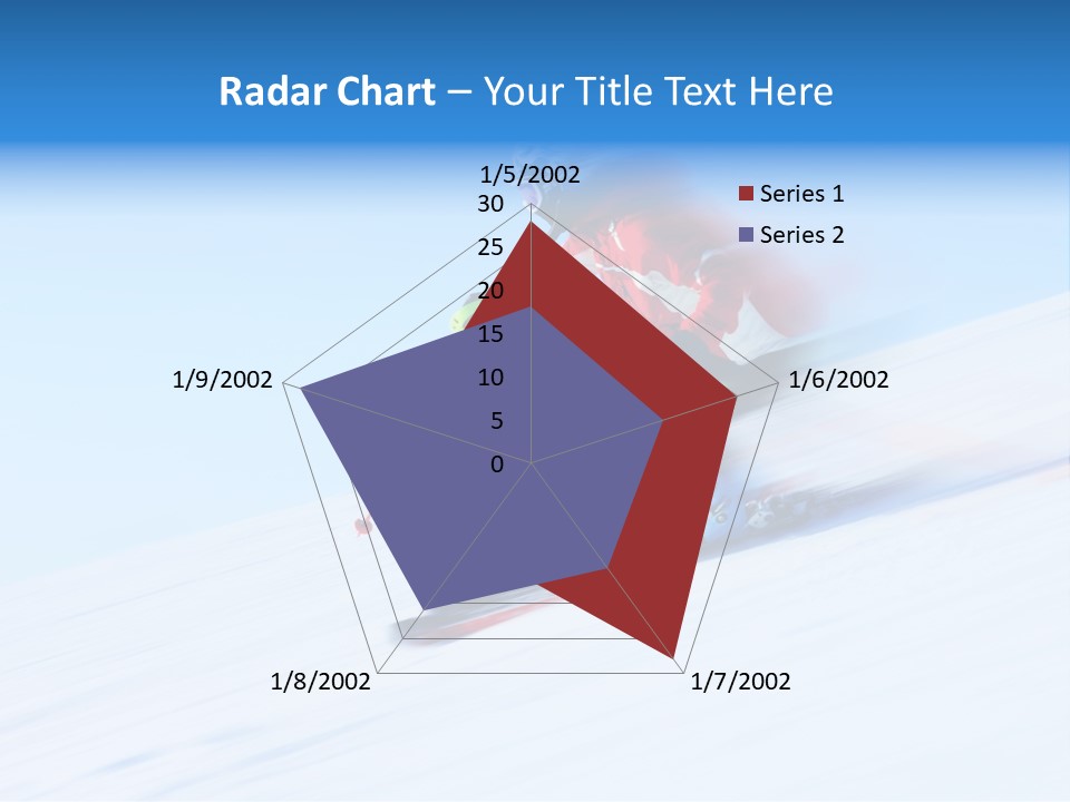 Slope Attention Energy PowerPoint Template