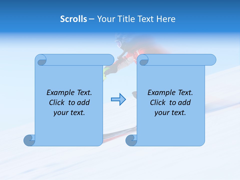 Slope Attention Energy PowerPoint Template