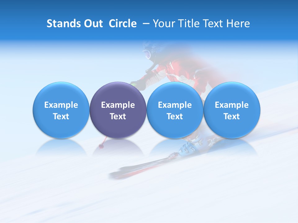 Slope Attention Energy PowerPoint Template