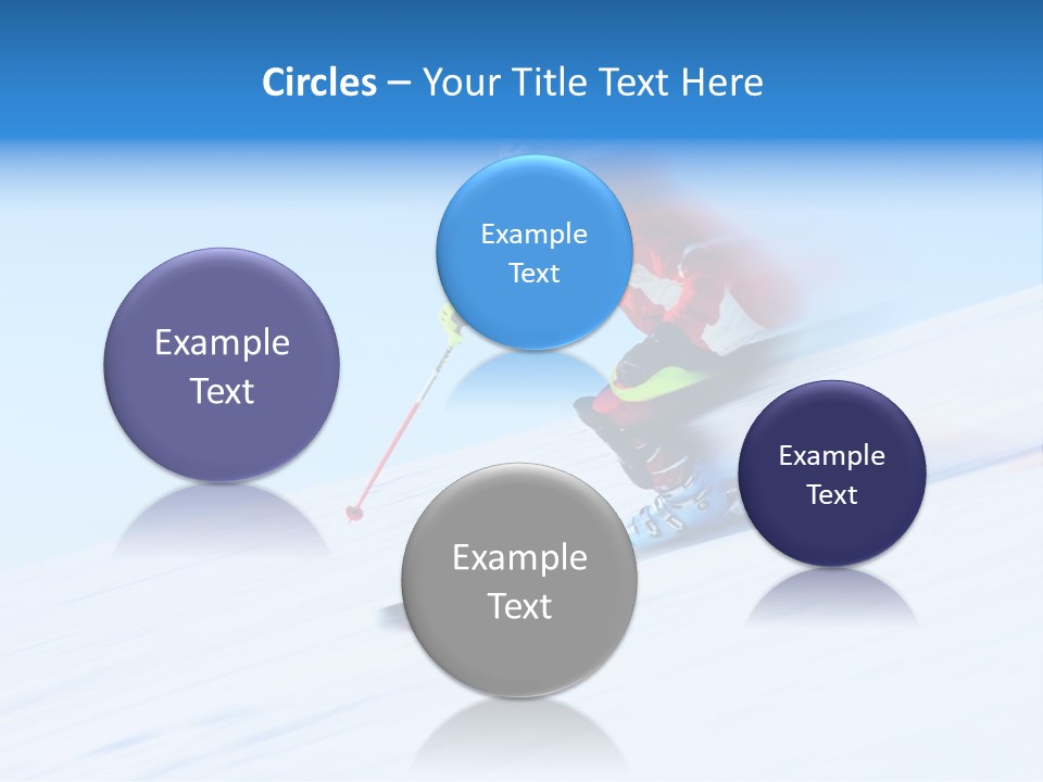 Slope Attention Energy PowerPoint Template