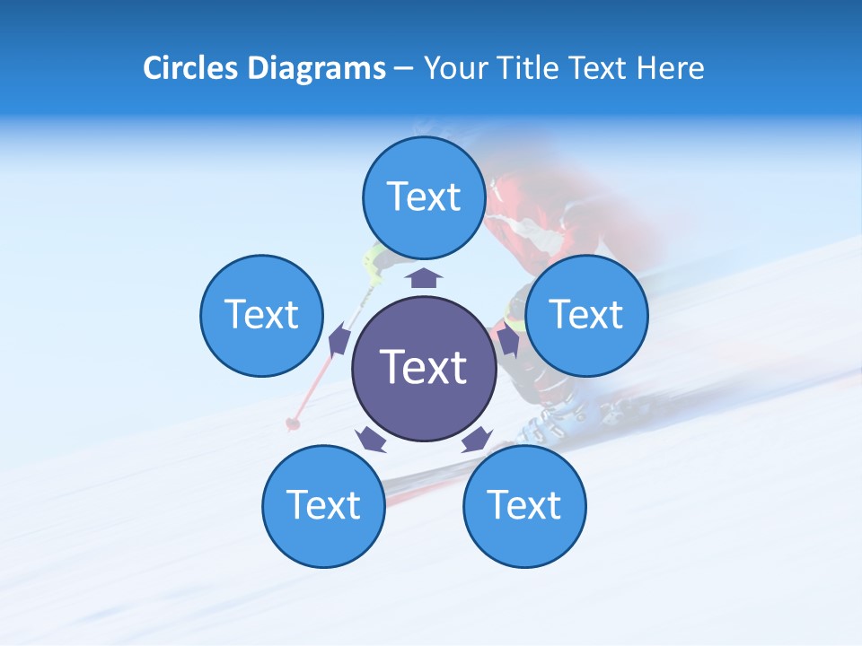 Slope Attention Energy PowerPoint Template
