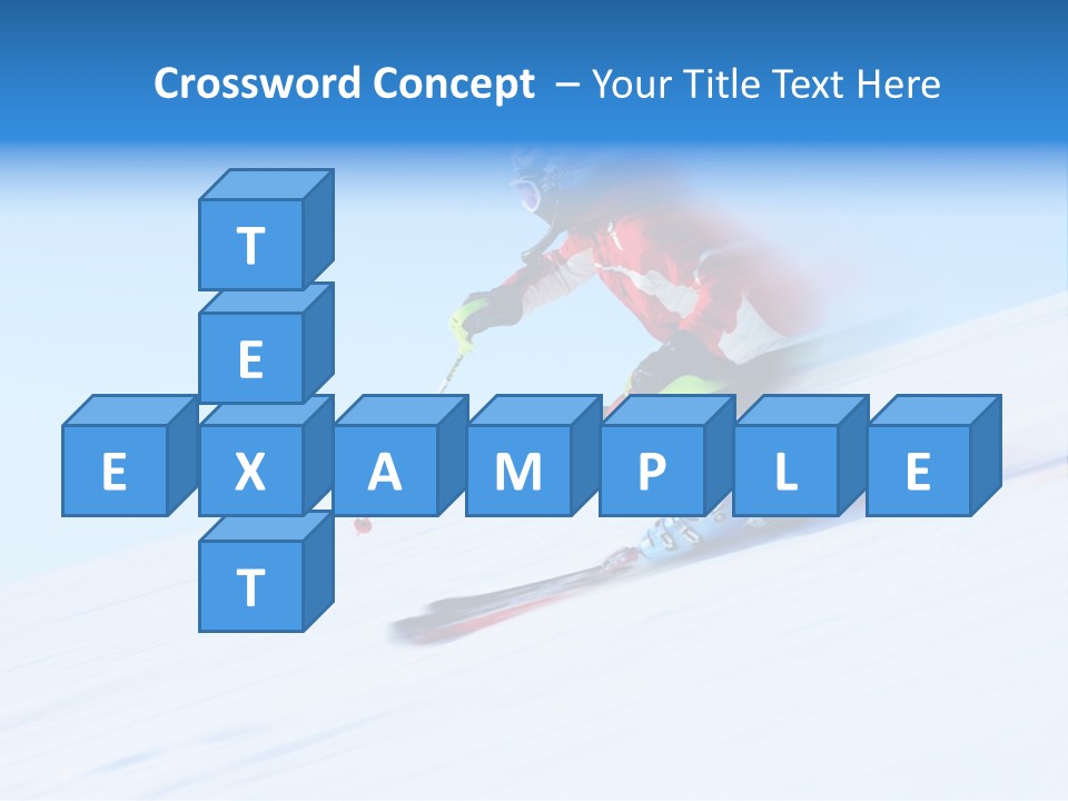 Slope Attention Energy PowerPoint Template
