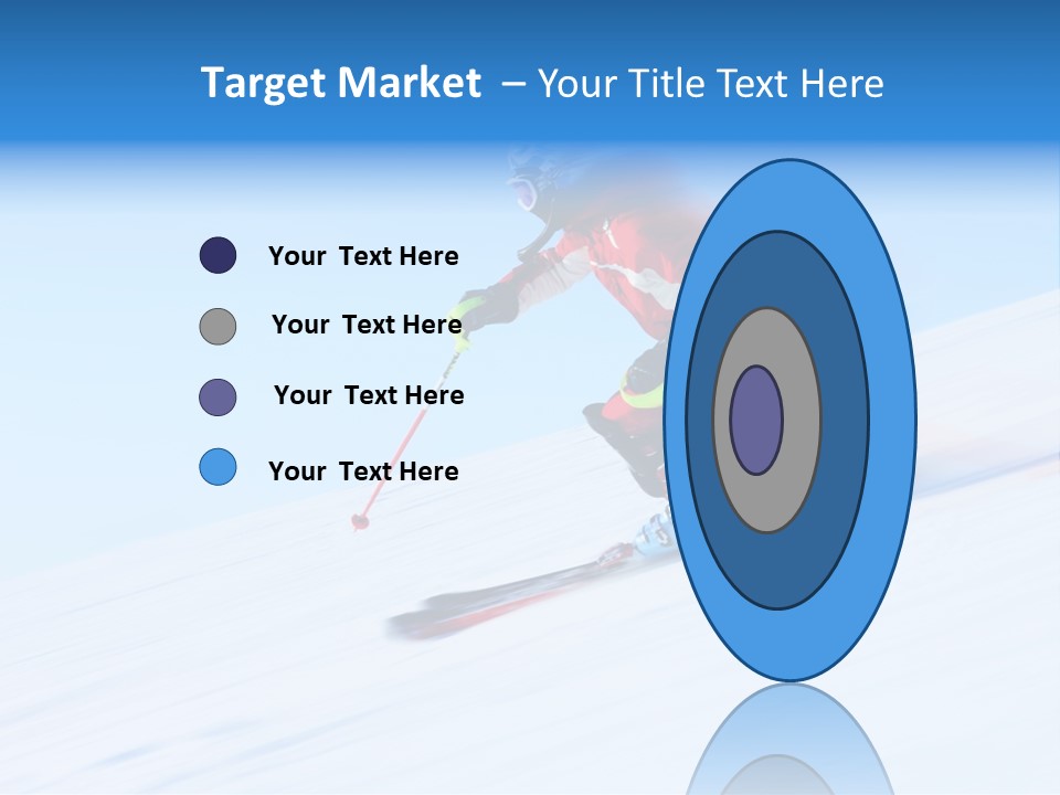 Slope Attention Energy PowerPoint Template