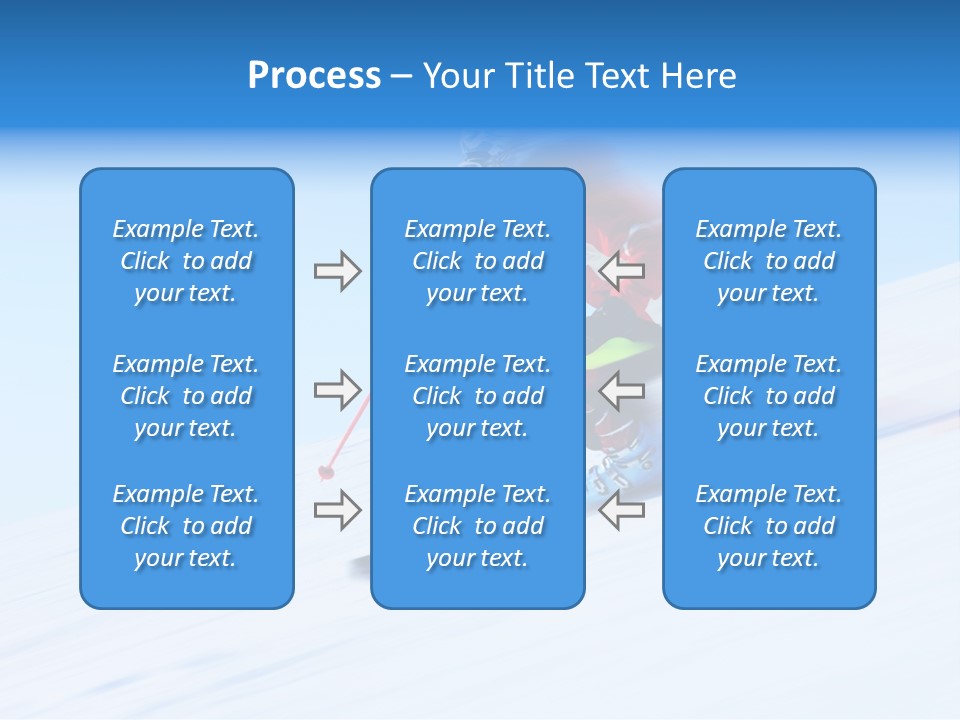 Slope Attention Energy PowerPoint Template