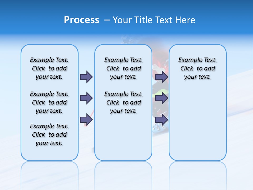 Slope Attention Energy PowerPoint Template