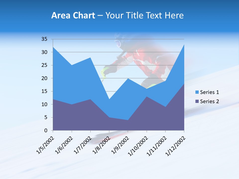 Slope Attention Energy PowerPoint Template