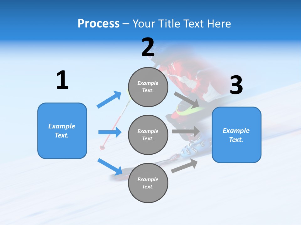 Slope Attention Energy PowerPoint Template