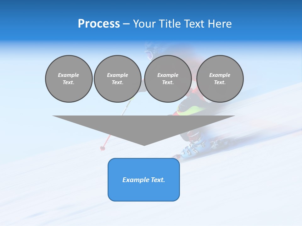 Slope Attention Energy PowerPoint Template