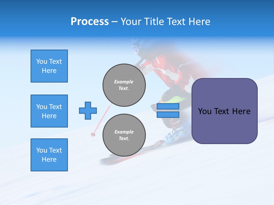 Slope Attention Energy PowerPoint Template