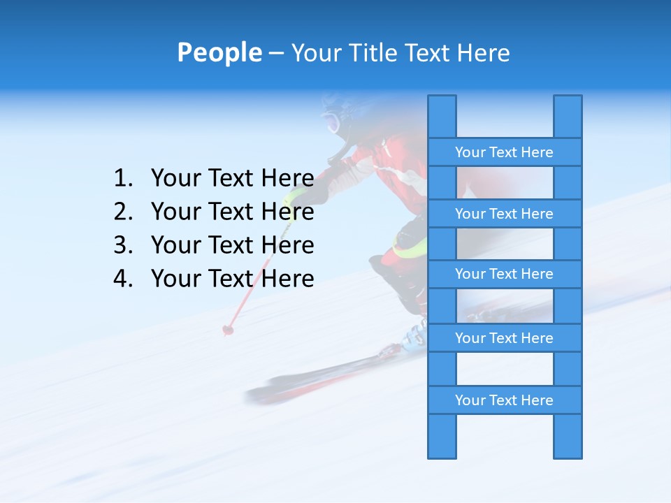 Slope Attention Energy PowerPoint Template