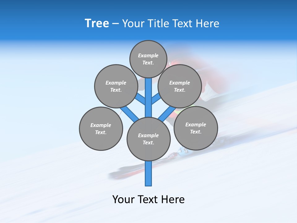 Slope Attention Energy PowerPoint Template