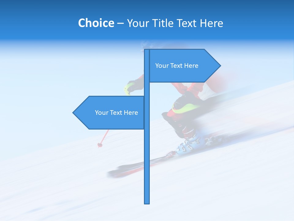 Slope Attention Energy PowerPoint Template
